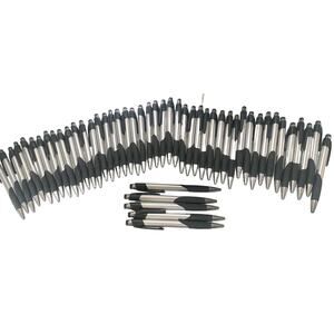 LOT OF‎ 50 PENS BLACK INK BALLPOINT PEN UNBRANDED BLACK
